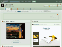 Tablet Screenshot of jjcheddar77.deviantart.com