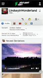 Mobile Screenshot of lindseyinwonderland.deviantart.com