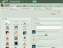 Tablet Screenshot of chamst.deviantart.com