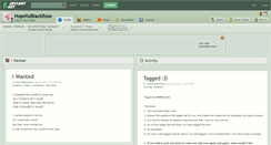 Desktop Screenshot of hopefulblackrose.deviantart.com