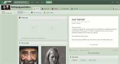 Desktop Screenshot of portraying-portraits.deviantart.com