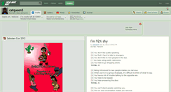 Desktop Screenshot of catqueen5.deviantart.com