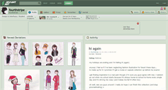 Desktop Screenshot of fourthstripe.deviantart.com