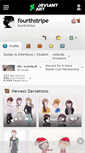 Mobile Screenshot of fourthstripe.deviantart.com