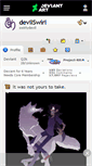 Mobile Screenshot of devilswirl.deviantart.com