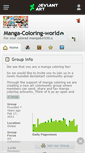 Mobile Screenshot of manga-coloring-world.deviantart.com