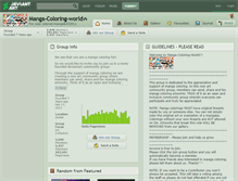 Tablet Screenshot of manga-coloring-world.deviantart.com