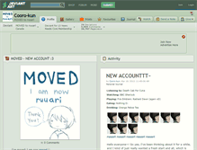 Tablet Screenshot of cooro-kun.deviantart.com