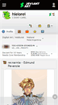 Mobile Screenshot of hielorei.deviantart.com