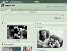 Tablet Screenshot of jorgeferrufino.deviantart.com