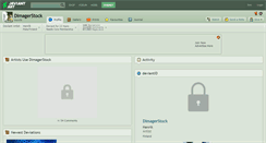 Desktop Screenshot of dimagerstock.deviantart.com