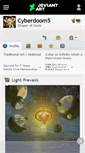Mobile Screenshot of cyberdoom5.deviantart.com
