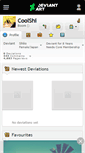 Mobile Screenshot of coolshi.deviantart.com