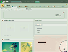 Tablet Screenshot of coolshi.deviantart.com