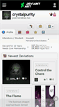 Mobile Screenshot of crystalpurity.deviantart.com