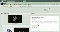 Desktop Screenshot of gamios.deviantart.com
