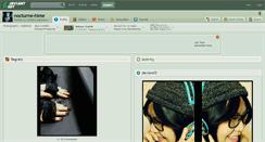 Desktop Screenshot of nocturne-hime.deviantart.com