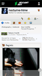 Mobile Screenshot of nocturne-hime.deviantart.com
