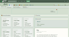 Desktop Screenshot of ipie-27.deviantart.com