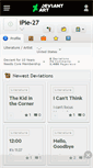 Mobile Screenshot of ipie-27.deviantart.com