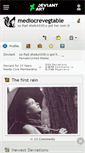 Mobile Screenshot of mediocrevegtable.deviantart.com
