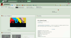 Desktop Screenshot of evilartist21.deviantart.com