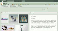 Desktop Screenshot of nhoj757.deviantart.com