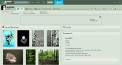 Desktop Screenshot of angelikz.deviantart.com
