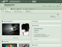 Tablet Screenshot of ettolrahcomma.deviantart.com