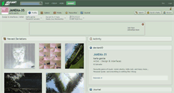 Desktop Screenshot of janeka-35.deviantart.com