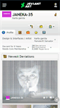 Mobile Screenshot of janeka-35.deviantart.com