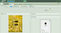 Desktop Screenshot of murasaki55.deviantart.com