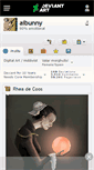 Mobile Screenshot of aibunny.deviantart.com