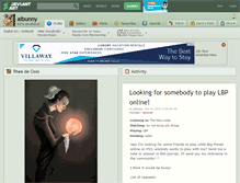 Tablet Screenshot of aibunny.deviantart.com