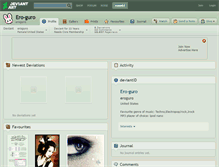 Tablet Screenshot of ero-guro.deviantart.com
