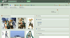 Desktop Screenshot of ksmtady.deviantart.com