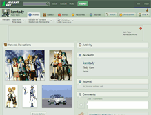 Tablet Screenshot of ksmtady.deviantart.com