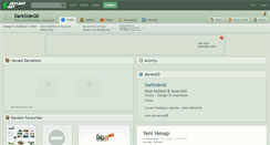 Desktop Screenshot of darksidegd.deviantart.com