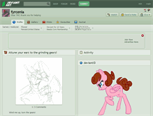 Tablet Screenshot of fyrcenia.deviantart.com