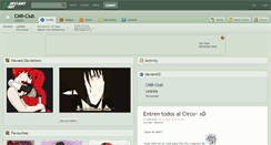 Desktop Screenshot of cmr-club.deviantart.com