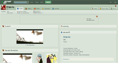 Desktop Screenshot of kingsjoy.deviantart.com