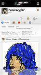 Mobile Screenshot of fallenangelv.deviantart.com