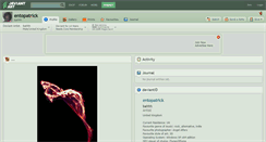 Desktop Screenshot of entopatrick.deviantart.com