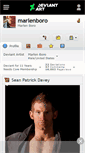 Mobile Screenshot of marlenboro.deviantart.com