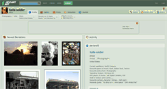 Desktop Screenshot of italia-soldier.deviantart.com
