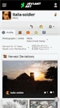 Mobile Screenshot of italia-soldier.deviantart.com