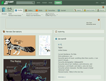 Tablet Screenshot of c--l.deviantart.com