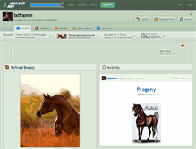 Tablet Screenshot of ixtiramm.deviantart.com