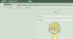 Desktop Screenshot of neddyname.deviantart.com