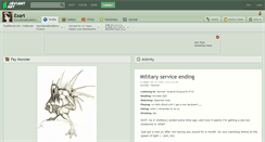 Desktop Screenshot of exart.deviantart.com